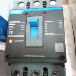 MCCB / Breaker 200A 3P Tipe NXM-250S 25 Ka Merk Chint