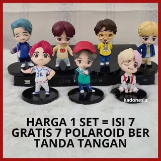 Boneka BTS BT21 / Figur BTS Tiny Tan Gratis Bungkus Kado