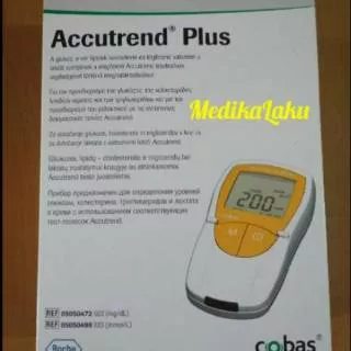 Accutrend Plus GCT Meter / Alat Accutrend Glucose Cholesterol Triglyseride Plus Lactate