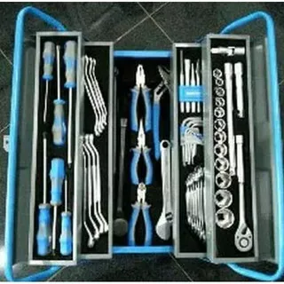 Multipro Tool Kit Set Box Metal 60 Pcs Tool Box 3 Susun