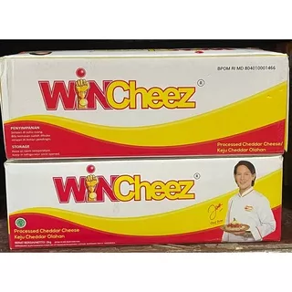 Keju Wincheez Cheddar Cheese 8x2kg - Wincheez Keju Gosend Grab