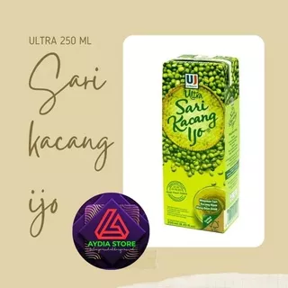 ULTRA SARI KACANG IJO 250ML // ULTRA JUICE KACANG HIJAU