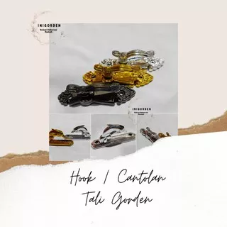 Hook Gorden || Cantolan Tali Gorden Minimalis