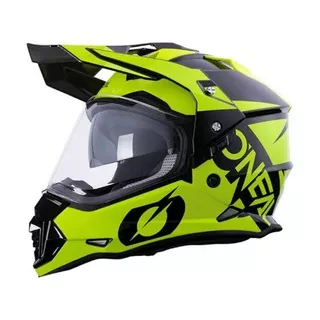 HELM CROSS ONEAL SIERRA R NEON YELLOW BLACK ECE ORIGINAL