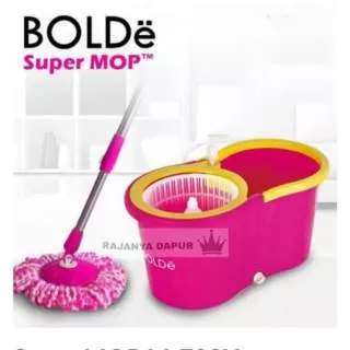 Bolde super mop m788x+ - alat pel super mop bolde m-777x+ ( botol+ lubang) asli