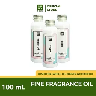 Muno Folk - 100ml Fragrance Oil Aromatherapy I Pengharum Ruangan Aromaterapi