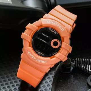 FREE ONGKIR!! JAM TANGAN SPORT DIGITEC LADIES DIGITAL DG2051 PEACH ORIGINAL