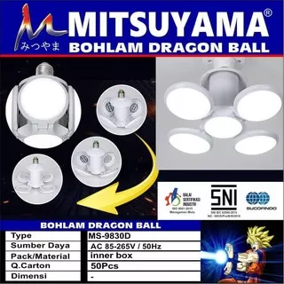 DRAGON BALL Lampu LED Bohlam 30Watt Model Dragon Ball Mitsuyama