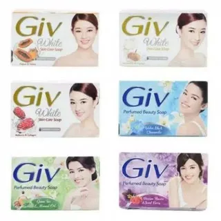 Sabun GIV White Skin Care Soap / Sabun Batang GIV / Skin Soap / Beauty Soap / GIV Hijab Parfume 76