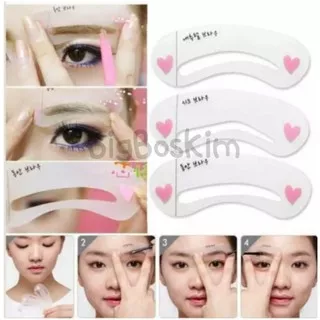 Alat Cetak Alis Mini Brow Class Cetakan Alis Mini Brow Class Pencetak Alis 1 SET ISI 3 PCS