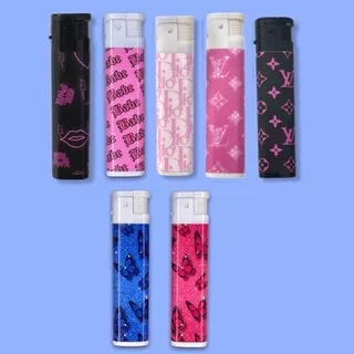 pink lighters GRL PWR SERIES (korek api aesthetic)