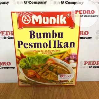 Munik bumbu pesmol ikan 105 gram - fish in hot and sour sauce seasoning indonesian spice