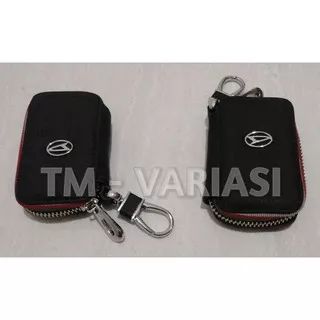 Dompet STNK Mobil Kulit Logo Daihatsu Hitam