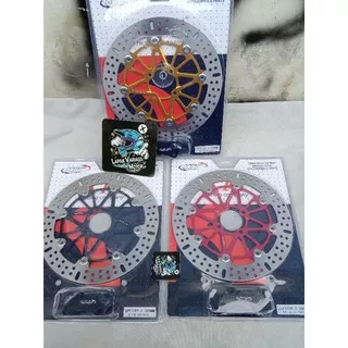 Piringan Cakram Jupiter Z Ktc Racing Original 300mm Plus Breket Dics Jupiter Z/fix r Ktc Piringan L