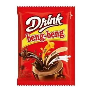 BENG-BENG DRINK / BENG BENK CHOCOLATE MALT MILK CREAM MINUMAN BUBUK RASA COKLAT SACHET