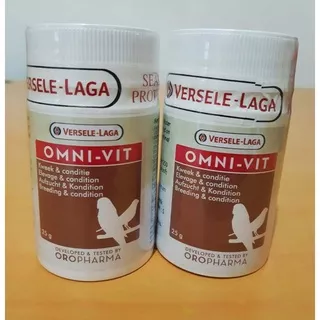 OMNI-VIT 25gram versele laga vitamin breeding ternak burung omnivit