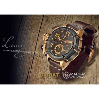 Jam Tangan Pria U-BOAT - UBOAT Chimera Italo Fontana Chronograph Leather Men Watch