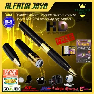 SPY CAM PULPEN KAMERA FREE MEMORI 16GB PENCAM PEN PENA CAMERA PENGINTAI TERSEMBUNYI HIDDEN SPYCAM