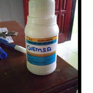 Giemsa. cat warna Giemsa ready lagi