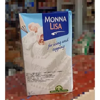 Monna Lisa Whipping Cream 1Liter - Gosend/Grab Only