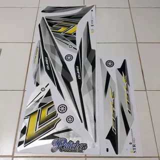 striping sticker variasi yamaha new jupiter mx 135 LC 135 Malaysia 2011-2015 sil