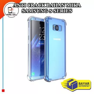 Anti Crack Samsung Galaxy S4 S5 S6 S6 Edge S7 S7 Edge S8 S8+ Plus Bahan MIKA / ACRYLIC