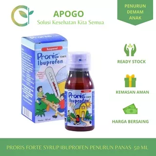 PRORIS FORTE SYRUP IBUPROFEN PENURUN PANAS 50 ML