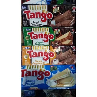 Tanggo wafer vanilla Choco javamocca  Choco Tiramisu  Royal Chocolate 130 gram