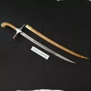 Pedangs Alayubi Kaligrafi Hitam cat emas