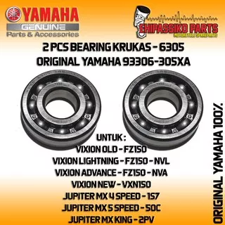 BEARING KRUK AS VIXION - JUPITER MX 6305 ORIGINAL YAMAHA - 93306-305XA ( 2PCS )