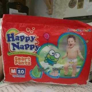 HAPPY NAPPY M20 SMART PANTS TIPE CELANA POPOK BAYI