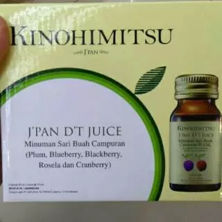kinohimitsu J`PAN DT juice plum minuman sari buah campuran isi 3botol bukan optrimax