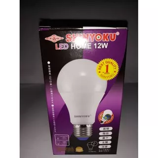 Lampu Bohlam Bola LED Shinyoku Home 12W 12Watt Putih 12 watt 12Wat