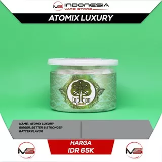 Authentic ATOMIX COTTON LUXURY by Atomix Vape