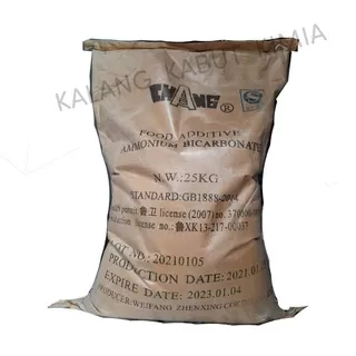 Ammonium Bicarbonate / Amoniak Kue / Amonia Kue / 1 Kg