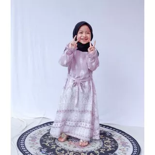 Gamis Muslim Anak Perempuan | Atheera - Balerina Dress Kids