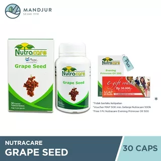 Nutracare Grape Seed - Suplemen Kesehatan Jantung