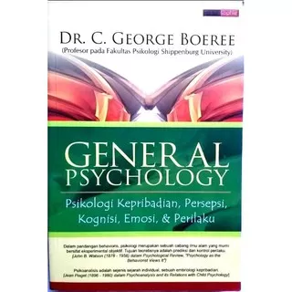 Buku General Psychology - Dr. George Boeree-SOFT COVER