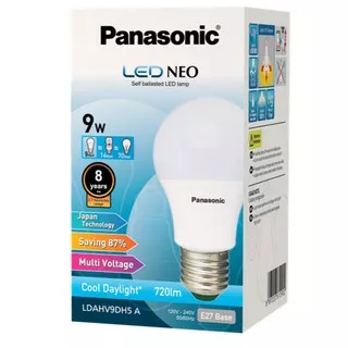 LAMPU LED PANASONIC NEO 9W 9 watt dan 13W 13 watt  6500K COOLDAYLIGHT PUTIH