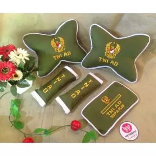 Bantal mobil TNI AD/TNI AU/TNI AL/TENTARA/Kostrad/kopassus