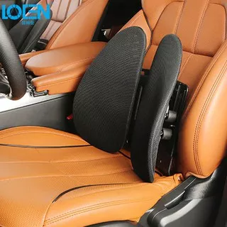 Sandaran Kursi Mobil Kursi kerja Ergonomic Adjustable Lumbar Back Support LOCEN