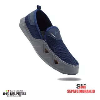 Sepatu Ando slip on pria original sepatu cowok selop slipon ando hazzard - warner 39-43