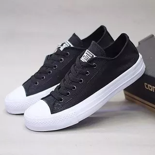 Sepatu Pria Converse High Kasual Casual Gaya Baru Pria Skate Owl Life Style Hitam Full Black Lis 44 SLINGBAG