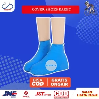 Cover Shoes Karet Latex Elastis Mantel Jas Hujan Sepatu Raincover Anti Slip B4