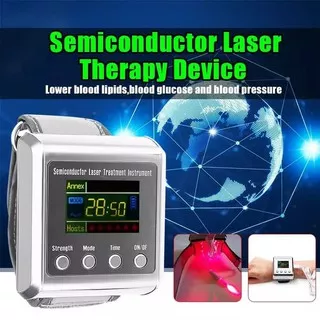 Jam Tangan Terapi Laser Kesehatan 7 Titik Vs Dr laser