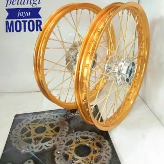 Sepaket Velg Tdr Motor Satria Fu - Paket Velg Tdr Original Tromol Jari Cakram Free Rakit Satria Fu