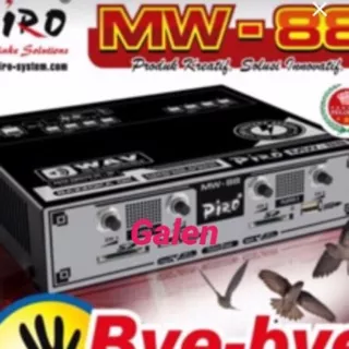 Ampli Walet MW 88 Anti Petir Amplifier Walet Piro MW 88 MW88