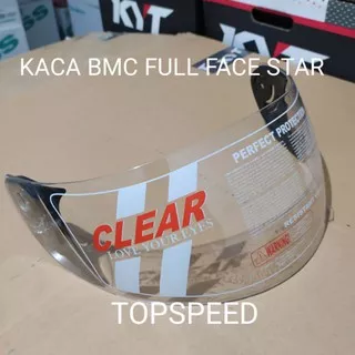 Kaca helm BMC full face bmc star bmc blade clear super