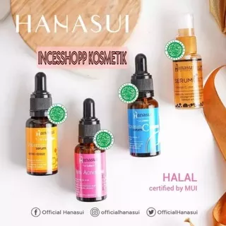 Serum Hanasui Anti Acne/Serum Hanasui Vitamin C/Serum Hanasui Gold/Serum Hanasui Vitamin C+Collagen