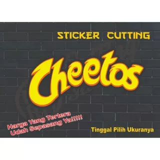 Sticker cutting Cheetos - sticker motor scoopy, genio,pespa, n max - sticker universal murah